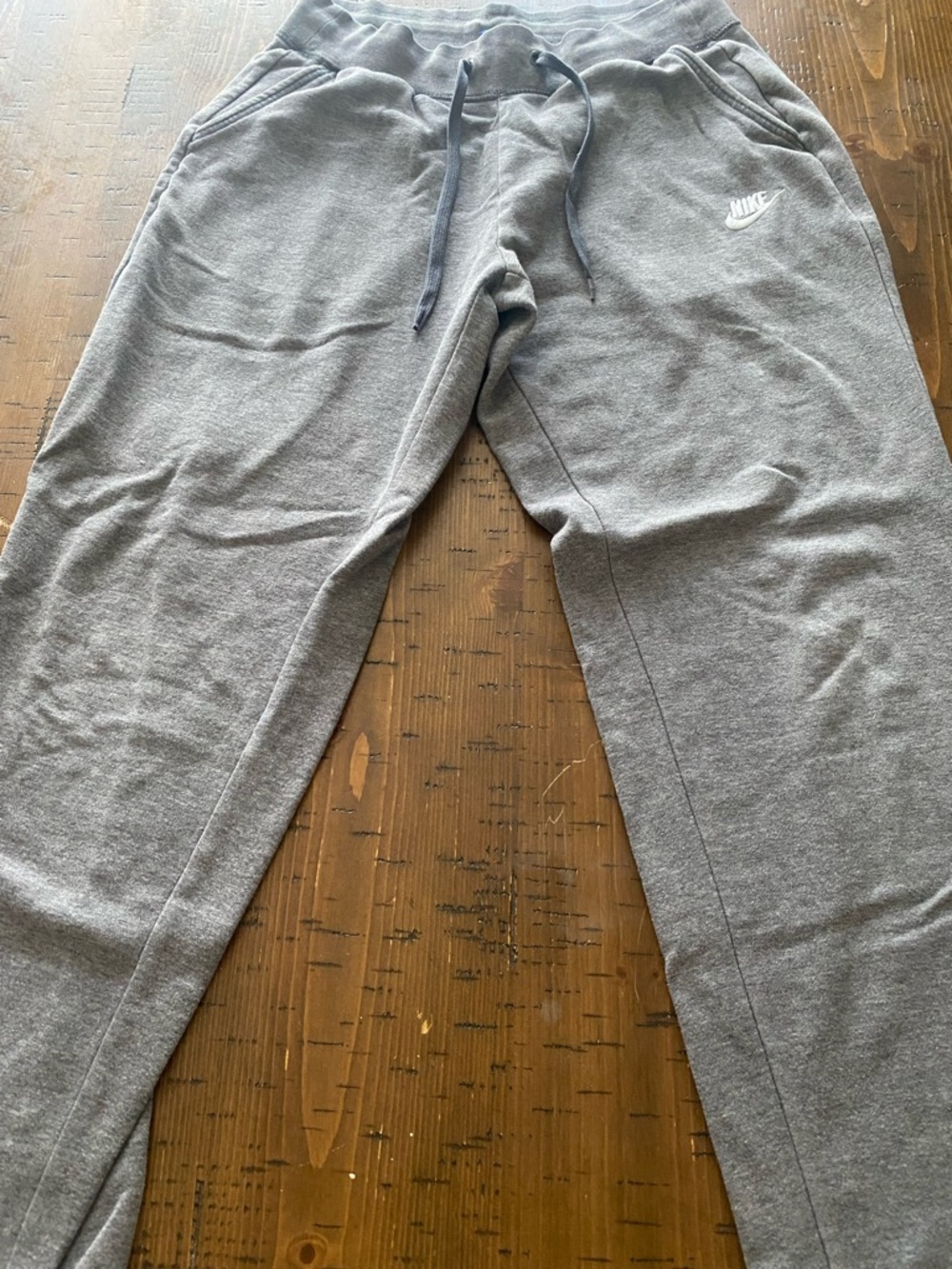Nike Men's Heathers Gray Fleece Joggers